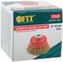 Корщетка-чашка, 65 мм, М14, латунированная проволока FIT IT 39265