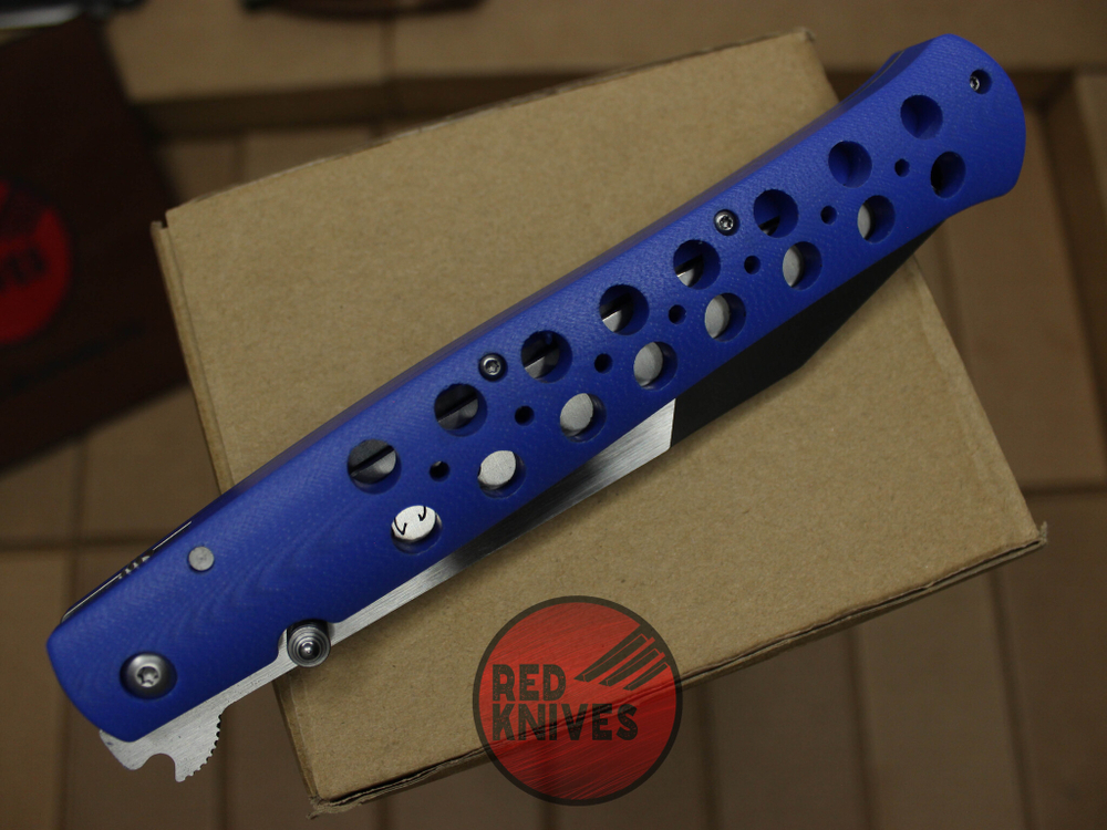 Нож Cold Steel 26C6AA Ti-Lite 6 Lynn Thompson Signature - синий G10