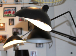 торшер  Serge Mouille floor lamp  3 Arms