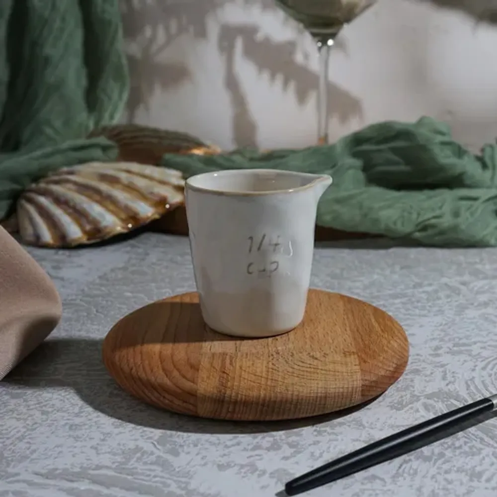 Соусник молочник 58 мл d 5,5 см h5,5 см круглый керамика Gray Frutti di Mare P.L. [6]