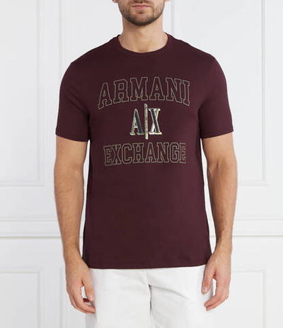 Футболка Armani Exchange - бордовый(6RZTJP ZJDHZ)