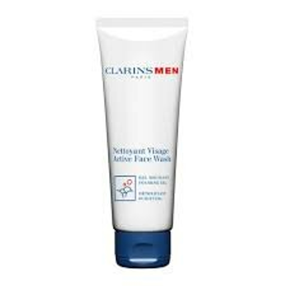 Clarins Men активный гель для умывания лица для мужчин Active Face Wash 125мл (Франция)
