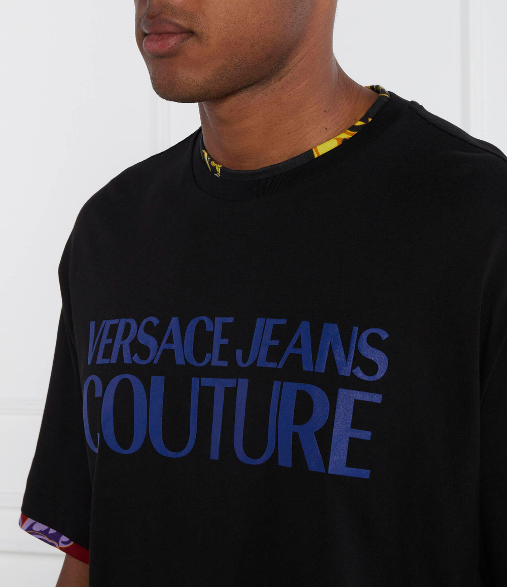 Футболка Versace Jeans Couture - черный(75GAH609J0001)
