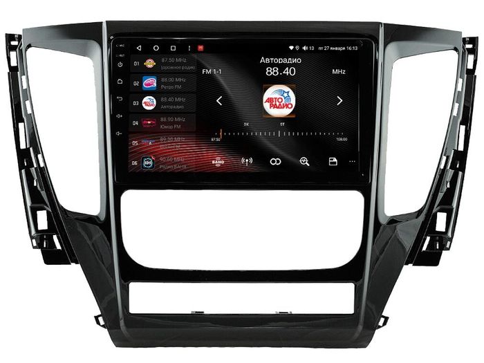 Магнитола для Mitsubishi Pajero Sport 3 2016-2020 АКПП - Vaycar VA47-1181 на Android 13, Быстрая, 4G SIM-слот