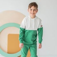 Худи с капюшоном "Мята" облегченное подростковое
