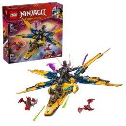 Конструктор LEGO Ninjago 71833 Суперштормовой самолет Раса и Арина