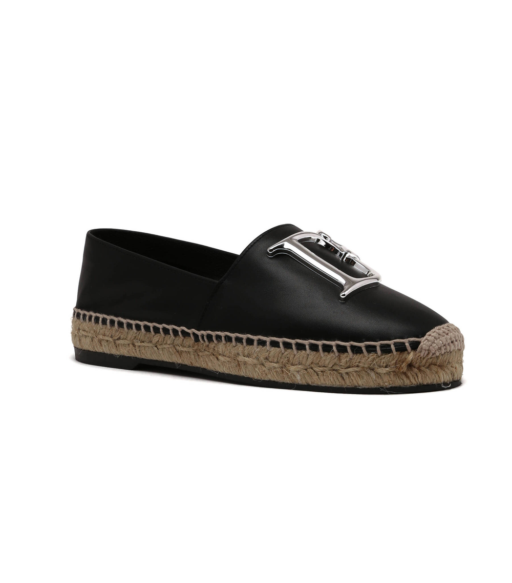 Кожаные эспадрильи Dsquared2 - черный(ESW0016 01500001)