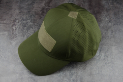 Бейсболка (кепка) перфорированная Maxtacs (Gongtex) ElastX Baseball Cap с велкро панелью. Олива