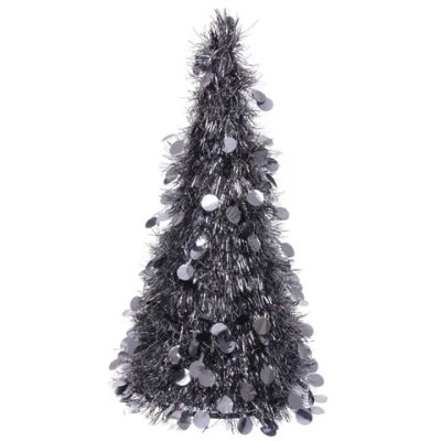 Елка декоративная TINSEL «Изящный блеск» 50 см, Графит