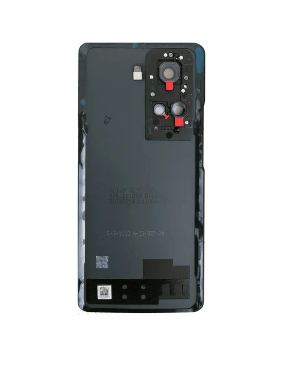 Задняя крышка для Oppo Reno 11 5G серая (Grey) со стеклом камеры
