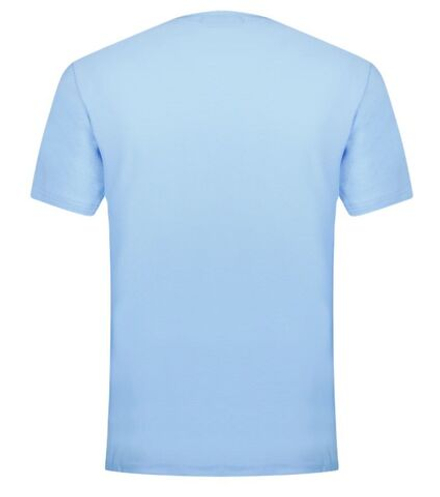 Мужская теннисная футболка Le Coq Sportif Tennis Short Sleeve N°4 - небесный