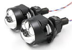 Билед модули Aozoom A29 2.5 дюйма, 4 чипа, 5500K, 12V, 37W/64W, съемное гаечное крепление (комплект, 2шт)
