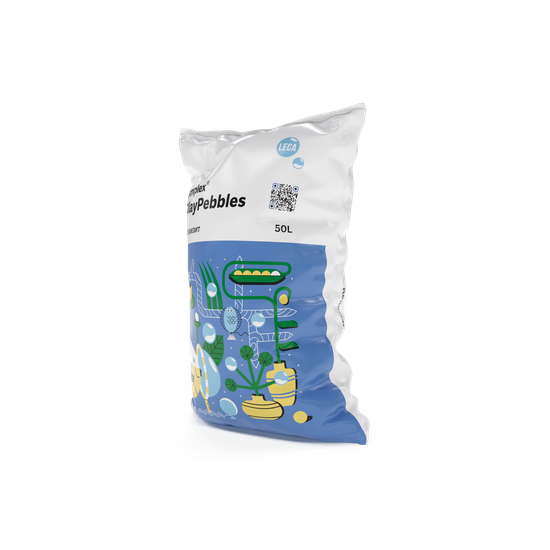 Керамзит Simplex ClayPebbles 50 л, фракция 8-16 мм