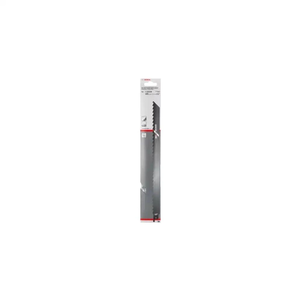Сабельные полотна для льда S 1211 K 5 шт BOSCH 2608652900