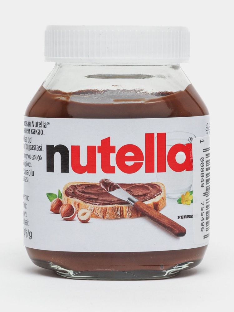 Ореховая паста Nutella с добавлением какао 180 г