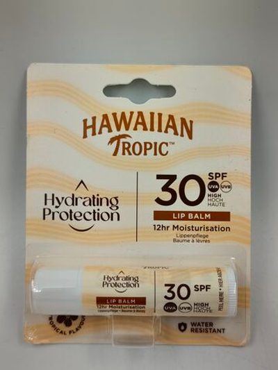 Бальзам для губ Hawaiian Tropic SPF 30, увлажняющий, 4 г (США)