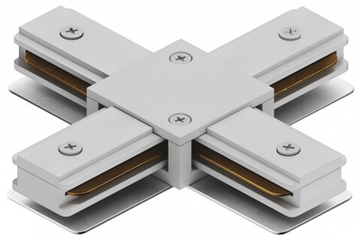 Соединитель X-образный для треков Hesby Lighting Skylite 0032