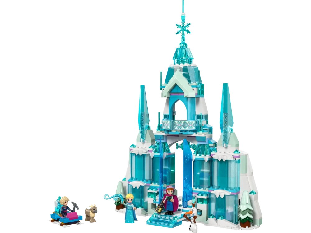 Конструктор LEGO Disney 43244 Ледяной дворец Эльзы
