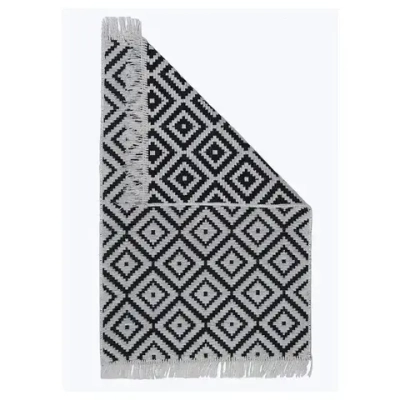 Коврик Kilim GOLD 60x120 ЧЕРНО-СЕРЫЙ, Турция U59631