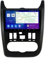 Магнитола для Renault Logan/Sandero 2009-2014 - Parafar PF175BU2K на Android 13, Быстрая, QLED+2K, CarPlay, 4G SIM-слот