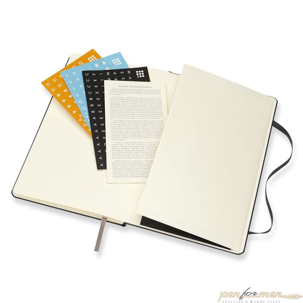 Еженедельник Moleskine Classic Weekly Large Vertical черный (DHB12WV3)
