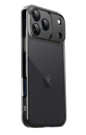 Чехол накладка iPhone 17 Pro / 18 Pro 6.3" Gurdini силикон Ultra Twin 1 mm c защитой камеры серый