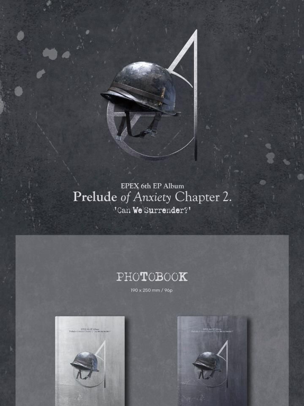 Альбом EPEX - PRELUDE OF ANXIETY CHAPTER 2. : Can We Surrender? 6th EP Album 2 Version SET