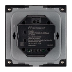 Панель SMART-P2-MIX-G-IN Black (3V, Rotary, 2.4G) (Arlight, IP20 Пластик, 5 лет)