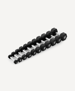 Гантель гексагональная STARFIT DB-301PRO 3 кг, обрезиненная, черный, пара