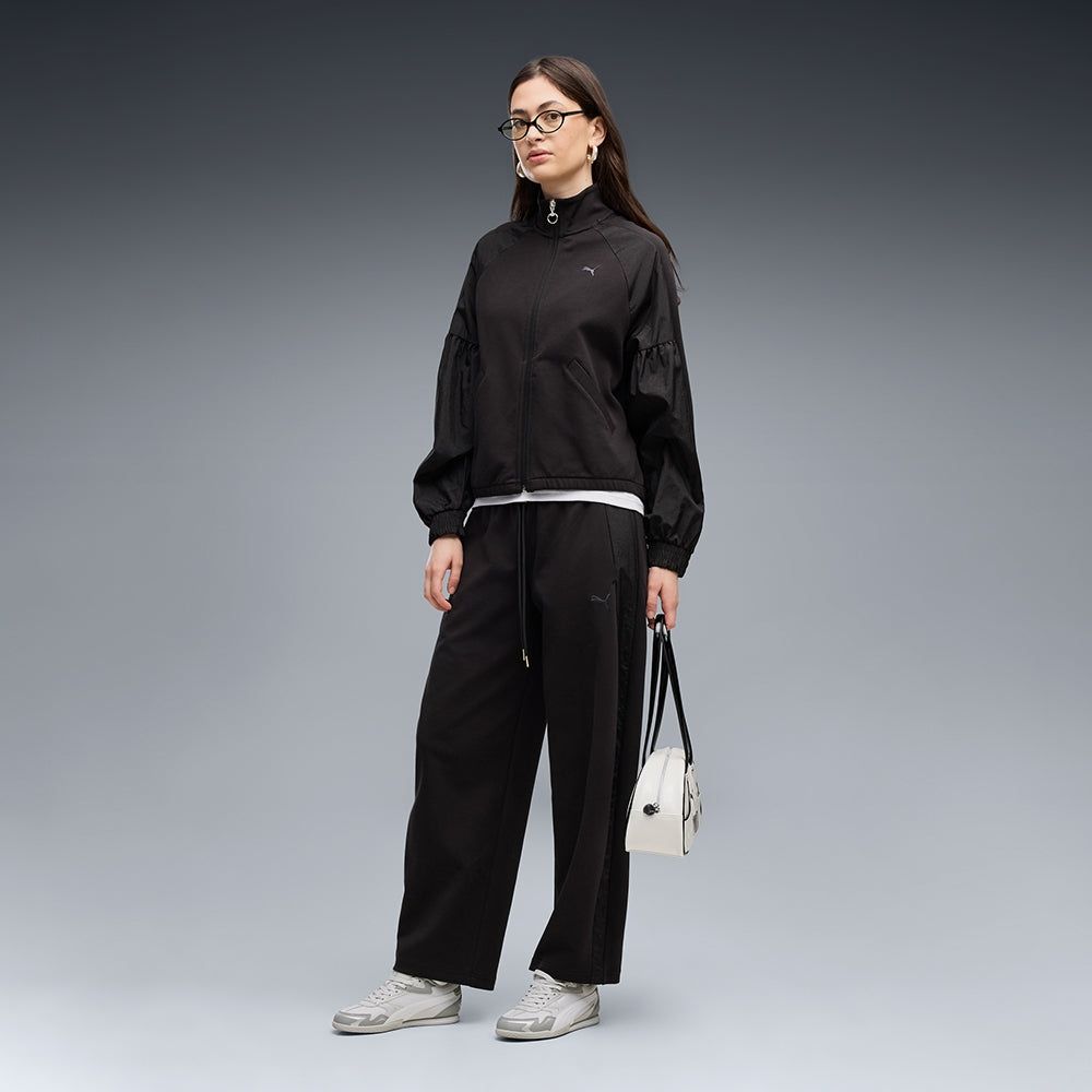 Брюки спортивные женские PUMA HER Relaxed DK Barrel Leg Pants