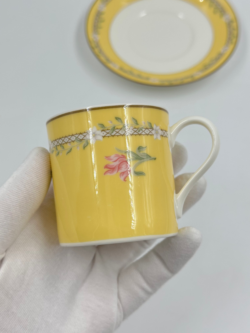 Кофейная пара Tiffany & Co, Pink Tulip