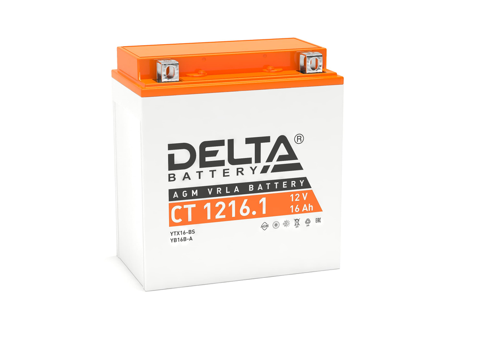 CT 1216.1 Delta Аккумулятор герметичный свинцово-кислотный стартерный