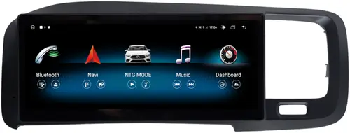 Магнитола для Volvo S60/V60 2015-2018 (вместо 7" экрана, поддержка штатного меню) - Kuberg JT-8002 экран 8.8", Android 10, Быстрая