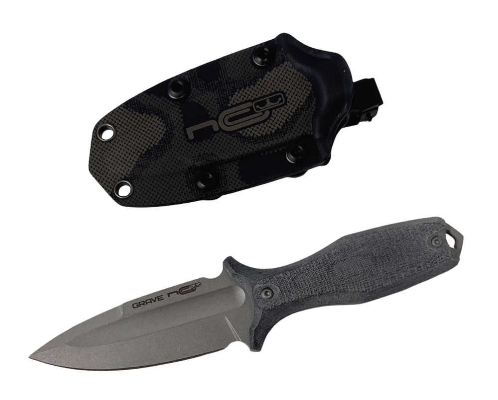 Нож NC Custom Grave SW, сталь AUS-10, Micarta