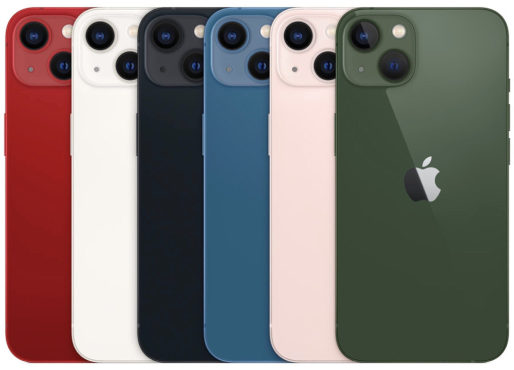 Смартфон Apple iPhone 13 mini 256 ГБ, nano SIM+eSIM, синий