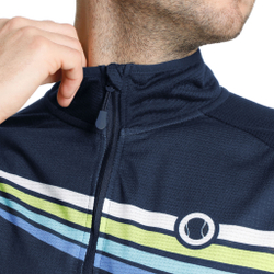 Мужское теннисное поло Tennis-Point Long Sleeve Special Edition Men - Dark Blue, Multicoloured