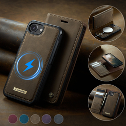 Чехол-кошелек CaseMe 2 in 1 MagSafe iPhone 16E