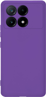 Мягкий Soft Touch чехол из силикона для XIAOMI POCO X6 PRO / REDMI K70E с бархатной подкладкой