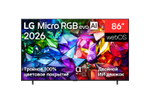 86-дюймовый телевизор LG 86MRGB96B6B Smart TV LG Micro RGB evo AI