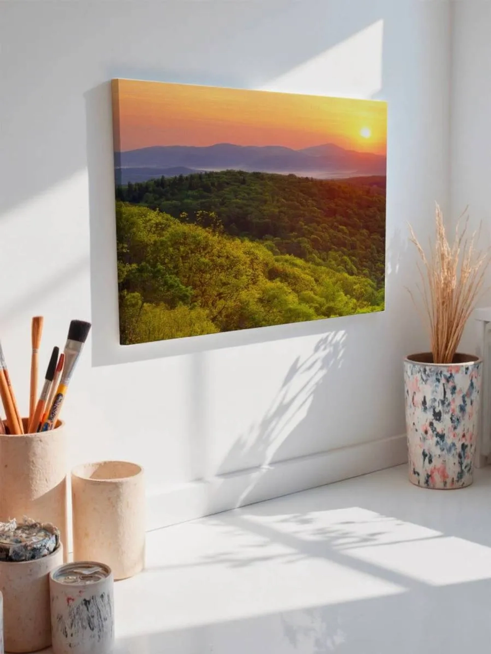 Картина на стену 40 X 50 Горный пейзаж