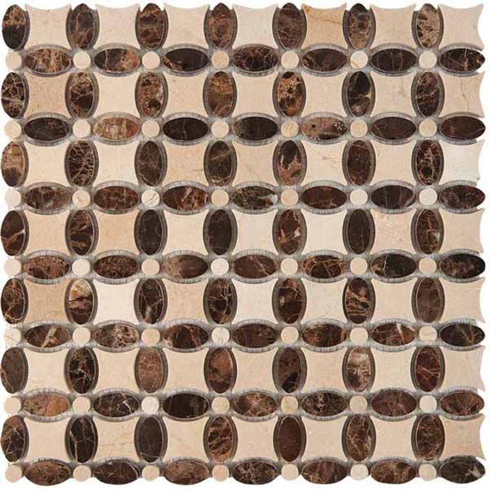 Мозаика PIX283 из мрамора (32x32)