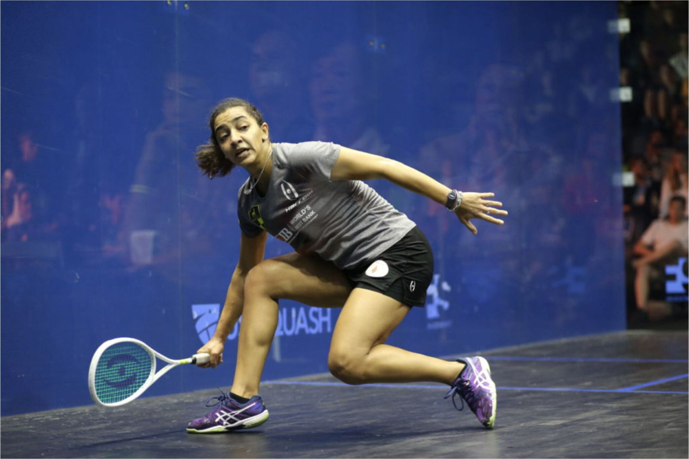 Harrow Vapor, Custom Raneem El Welily (2020), Squash Racquet, White/Green