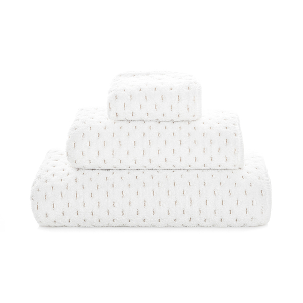 Полотенце ALICE Graccioza WHITE/LINEN, 46х76 см
