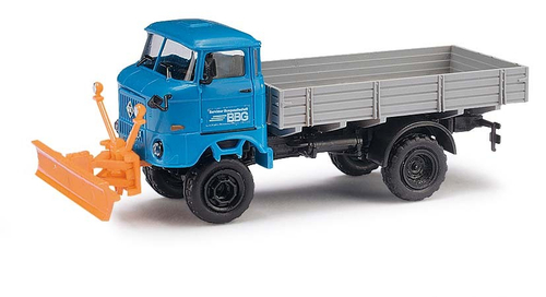Грузовик IFA W50 PV + снегоочиститель BBG Eberswalde (H0, 1:87)