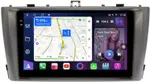 Магнитола для Toyota Avensis T270 2008-2015 (рамка серая) - FarCar S500-TS10 монитор 9.5" QLED на Android 14, Быстрая, CarPlay, 4G SIM-слот