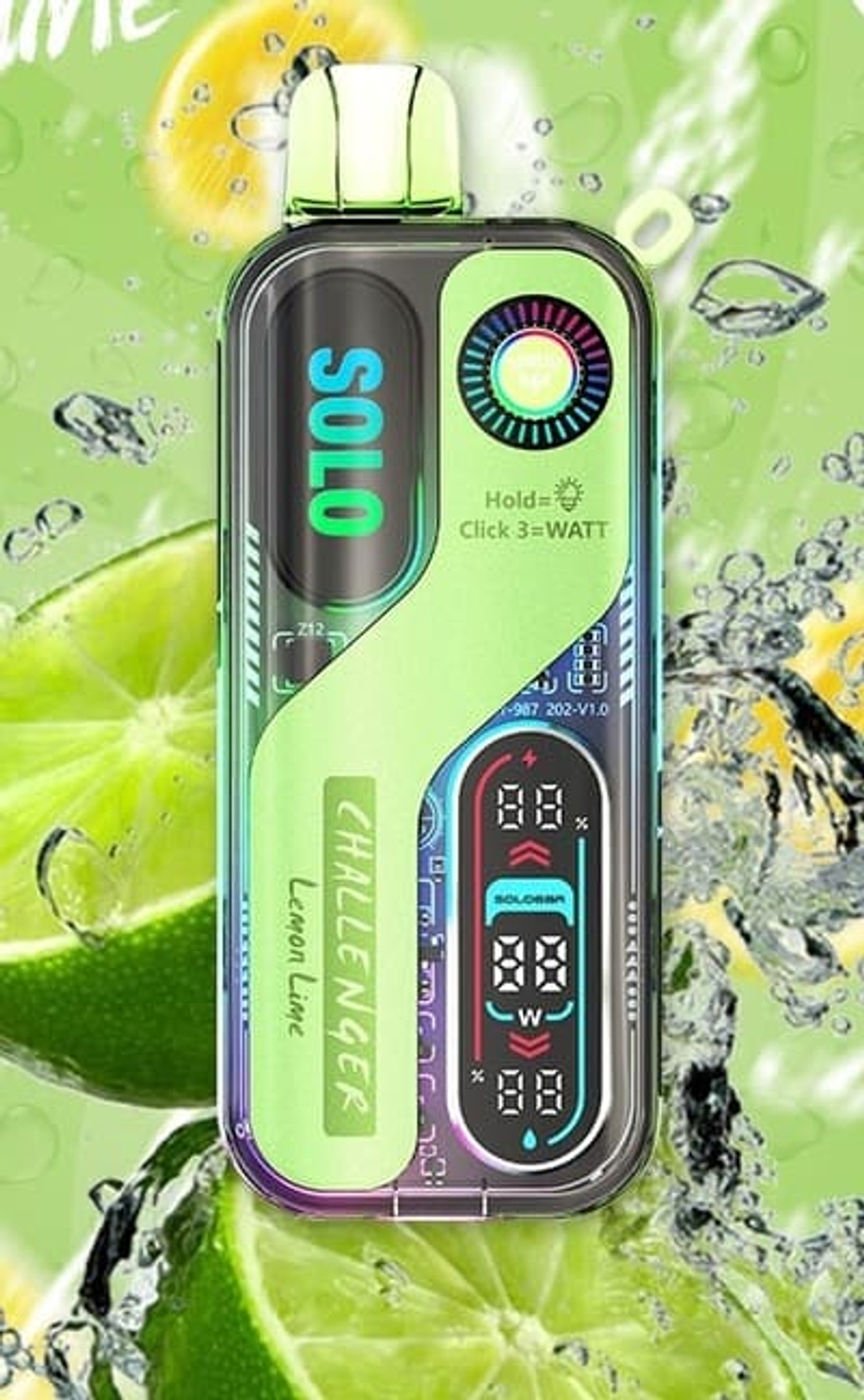 SOLOBAR SOLO 30K — Lemon Lime (5% nic)