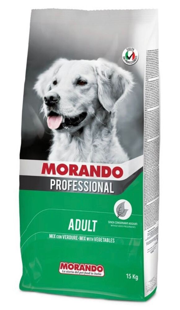 Morando Professional Cane сухой корм для взрослых собак с овощами, 15 кг Morando Professional Cane сухой корм для взрослых собак с овощами, 15 кг