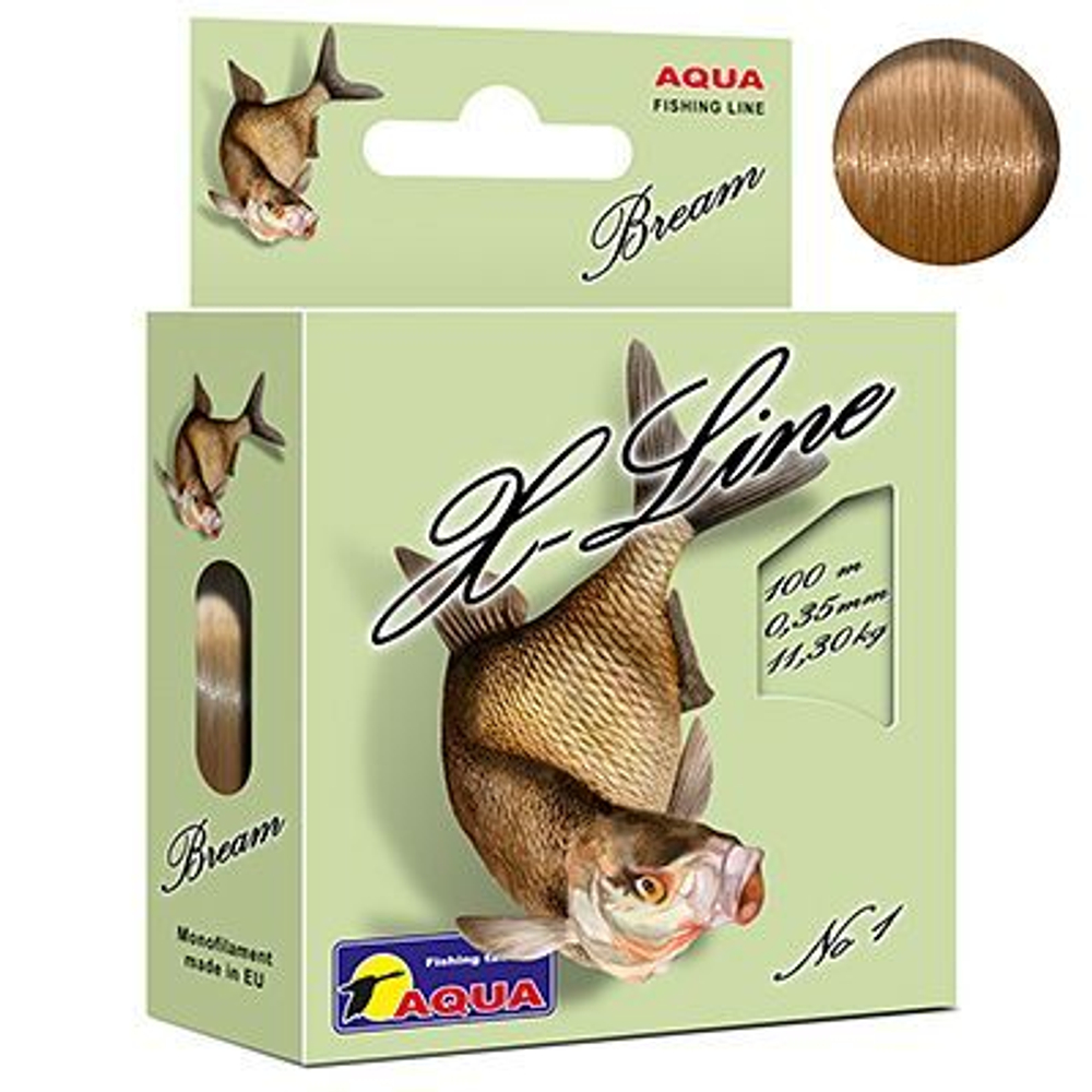 Полиэстровая леска X-Line Bream (Лещ) 0,18 мм 1 шт