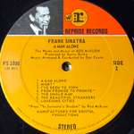 Frank Sinatra ‎– A Man Alone & Other Songs Of Rod McKuen (США 1969г.)