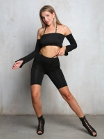 Костюм велосипедки и топ для танцев high heels